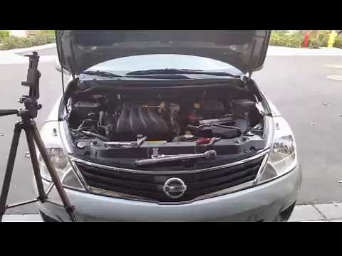 Nissan Versa 1.8 spark plug removal!