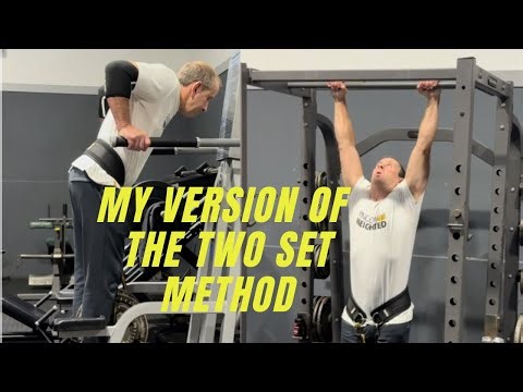 The 2 Set Method - My Current Training Program for Weighted Pull-Ups / Dips / Bench Press.