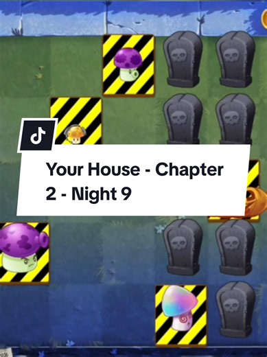 Plant vs Zombie Mod Shuttle — Your House Chapter 2 Night 9 (Hard)