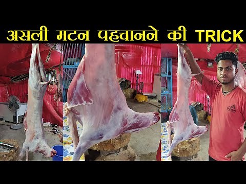 How to buy raw mutton from Butcher | Part by Part explanation at Butcher shop| Foodie Robin