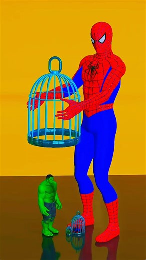 Hulk vs Spider-Man — The Unexpected Trap!#spiderman #hulk #funny