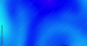 Abstract color gradient background with iridescent fluid flow effect. Liquid color flow gradient pattern and abstract distortion blue and yellow on translucent matte background