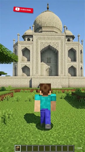 I make taj mahal in minecraft