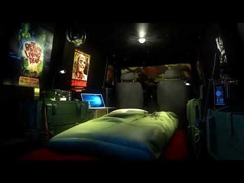 Zombie Apocalypse | Stormy Night in Van | Rain Ambience & Scary Sounds