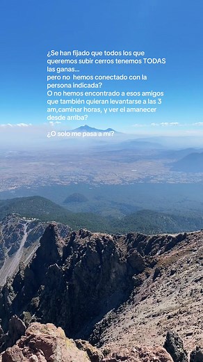 Solo me pasa a mí ? 😔 #hike #senderismo #montaña #malinche #montaña