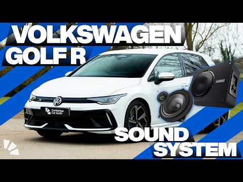 VW Golf R Sound Upgrade | Audison Speakers & Subwoofer Install By Cambridge Car Audio
