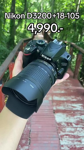ขาย Nikon D3200 สภาพสวย ราคาเพียง 4,990 บาท