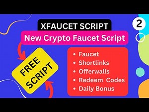 Install XFAUCET SCRIPT | New FREE Crypto Faucet Script Installation Guide
