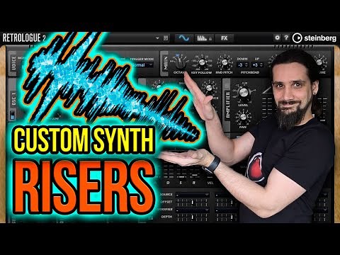 Create MASSIVE CUSTOM Risers and Transitions with Retrologue- Synthesis Tutorial #retrologue #risers