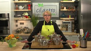 Need a cookware set? Take a minute and watch this video about the Korkmaz Vertex 9 Piece Cookware Set available at Cilantro The Cooks Shop | Cilantro The Cooks Shop