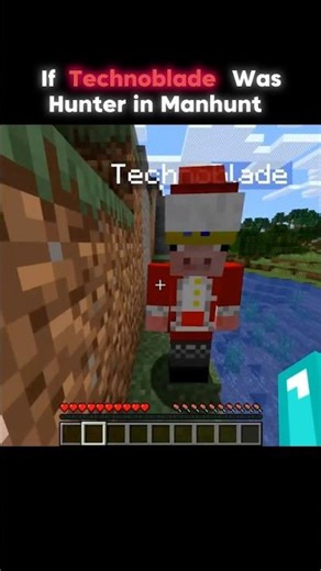 If Technoblade 🔥☠️ #shorts #minecraft #fyp #banku