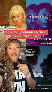 Top Netflix Documentaries to Add to Your Watchlist #netflix #documentary #shorts