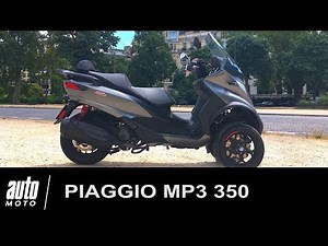 2018 Piaggio MP3 350 Essai POV Auto-Moto.com