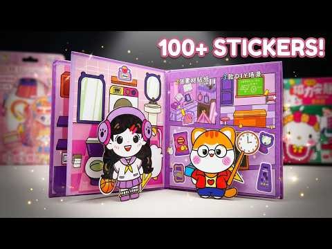 SO MANY CUTE STICKERS! 💖 100+ Sticker Book I Can’t Stop Playing With! 😱