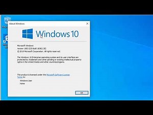 How to determine Windows 10 version you running