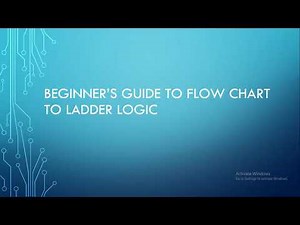 Beginner’s Guide to Flow chart to Ladder Logic
