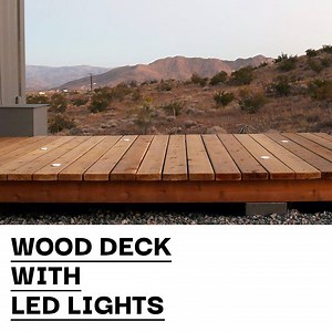 7.9M views · 5.7K reactions | Building a Simple Wood Deck with LED Lights  | HomeMade Modern | Facebook