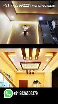 Luxury Fall Ceiling Design Classic Pop Design For Hall
