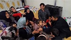 Grandma's Family's Happiness with Iranian Games. | Krong Pyseth