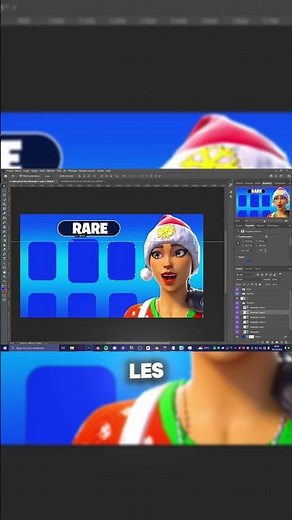 Miniature Fortnite Spéciale Skin Rare 🤩! #fortnite