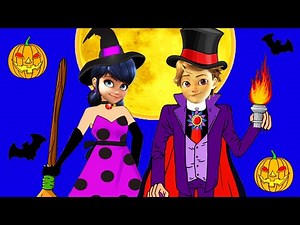 Miraculous Ladybug & Cat Noir Transform Into Halloween Party Story Glow Up Marinette With Animation