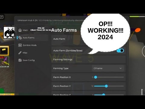 Zombie attack script OP!!!! *WORKING* (2024)