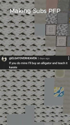 Subscribe Maybe I’ll make yours! #actingchallenge #minecraft #minecraftbuild