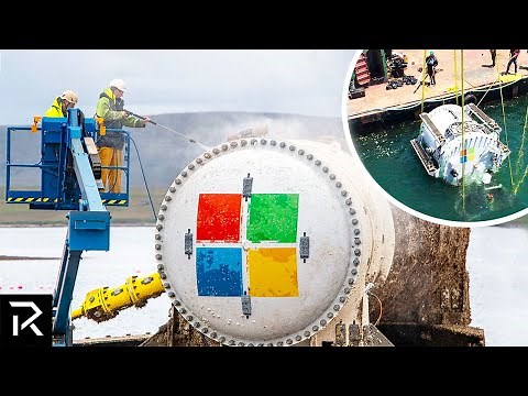Microsoft's $25 Million Dollar Underwater Data Centers