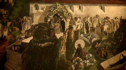 Stanley Spencer's 'The Resurrection, Cookham'