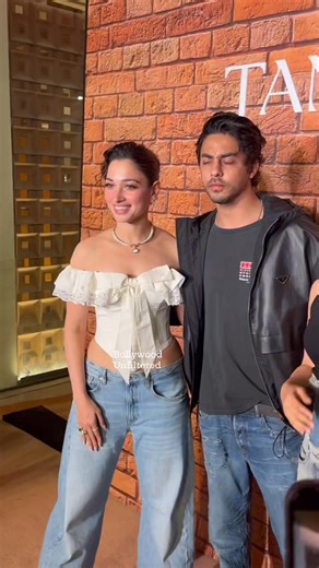 Aryan Khan, Tamannaah Bhatia, and Anya Singh lighting up the screen with their charm.✨ | Bollywood Unfiltered