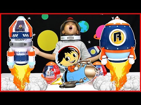 BLAST OFF with Ryan Galaxy Explorers Toys for kids!