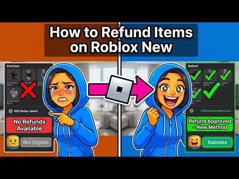 How to Refund Items on Roblox New