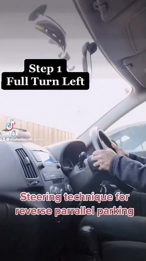 Reverse parallel parking for Sydney driving test