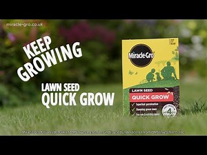 Miracle-Gro® Quick Grow Lawn Seed | Fast Germination Grass Seed for a Greener Lawn