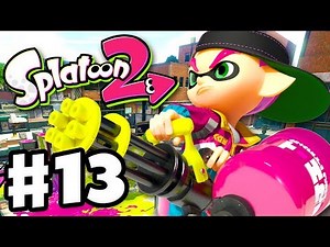Splatoon 2 - Gameplay Walkthrough Part 13 - Splat Zones Rainmaker! (Nintendo Switch)