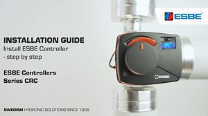 Install ESBE Controller - CRC This installation guide shows how to install your ESBE Controller (Series CRC). The Series CRC is a weather compensated Controller with integrated actuator dedicated for ESBE Rotary valves Series VRG. The controllers are energy-saving and simple, with smart software for a better everyday life. You can read more about the products here: https://esbe.eu/group/products/controllers/crc200 #Installationguide #Controller #CRC #ESBE | ESBE Group | Facebook