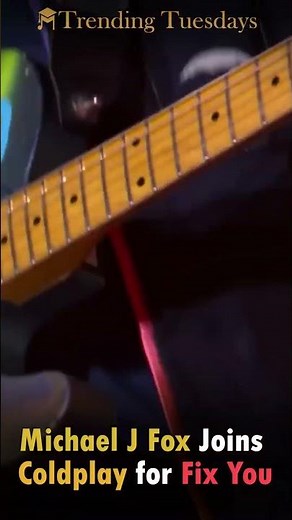 Michael J. Fox Joins Coldplay for an Unforgettable 'Fix You' Performance at Glastonbury 2024 🌟