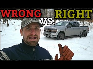 How to Drive ANY Truck or SUV Safely in Terrible Conditions (F150 POV). Drive Modes Explained