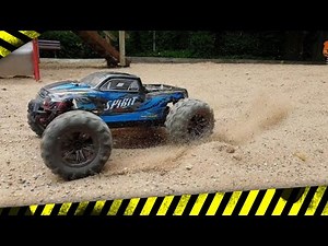 RC Car Absima SPIRIT 4WD Speed Run BASH SlowMotion