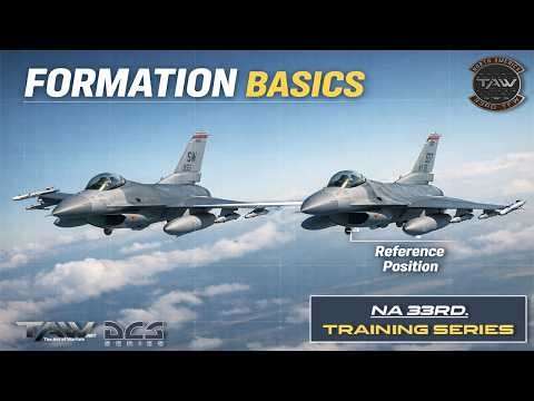 Formation Flying Basics in DCS | NA 33rd Training Series