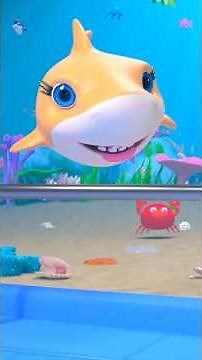 Baby Shark Sing Along #nurseryrhymes #fun #shorts