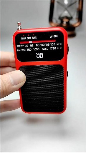 "Mini Pocket Radio | Smaller Than a Phone but Powerful!"