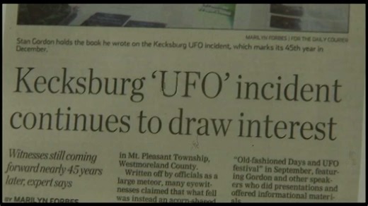 60-year mystery: 4 The Record examines the questions surrounding the Kecksburg UFO