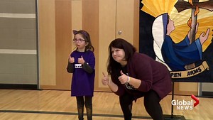 Two Alberta girls with Moebius Syndrome share valuable lessons