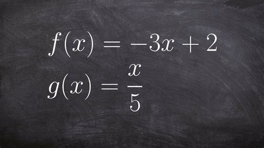Learn how to find the value of the composition of two functions