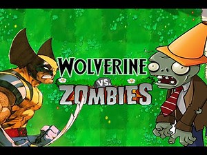 wolverine vs zombies