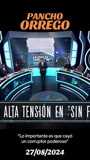 PANCHO ORREGO: “Lo importante es que cayó un corruptor poderoso”