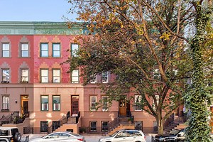 In Harlem, a Turn-of-the-Century Brownstone with a Two-Car Garage