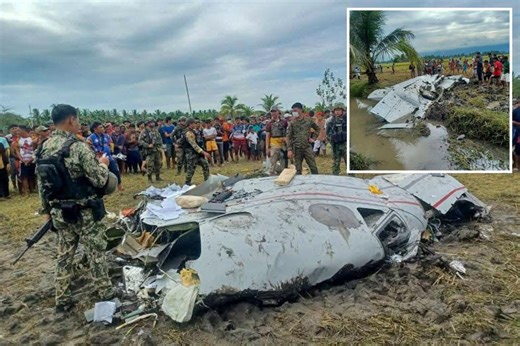 US Marine, 3 contractors killed in Philippines plane crash