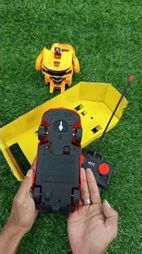 Unboxing and Testing Toys, RC McQueen and Bumblebee Transformers No Talking With Natural Water Sound